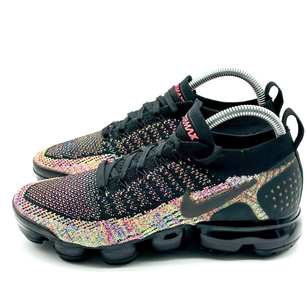 Nike Air VaporMax Flyknit 2 Multicolored Athletic fashion women’s Sneakers Size